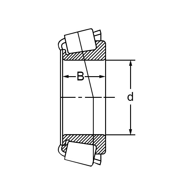 Cone pour Roulement A Rouleaux Conique LM 503349 A référence fournisseur 40119258